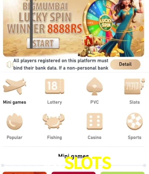 567SLOTS login
